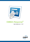 OMBEA Response user guide