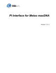 PI Interface for Metso maxDNA