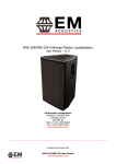 User Manual - EM Acoustics