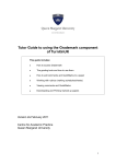 Tutor Guide to using the Grademark component of TurnitinUK