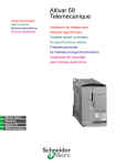 User`s manual ATV58H,ATV58P