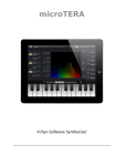 microTERA user manual.pages - VirSyn Software Synthesizer