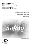 CC-Link Safety Remote Module User Manual