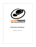 ClickTracks User Manual