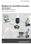 Modbus for Grundfos boosters