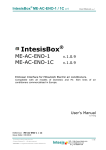 ME-AC-ENO-1 / 1C English User Manual