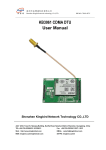 KB3061 CDMA DTU User Manual - Shenzhen Kingbird Network