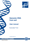 Genomic DNA from soil - MACHEREY