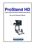 ProStand Manual - Accurate Technology, Inc.