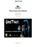 GhosTrack User Manual