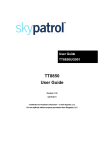 TT8850UG001 Skyatrol - User Guide