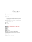 Package `rapport`