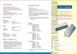 User`s Manual - Hardware