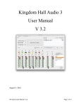 KH Audio 3 User Manual V 3.2