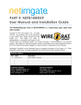 PART #: NETB14WRXP User Manual and Installation Guide