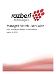 Managed Switch User Guide
