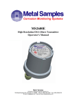 MS2600E Manual - Alabama Specialty Products, Inc.