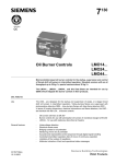 7130 Oil Burner Controls LMO14... LMO24... LMO44