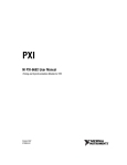 NI PXI-6682 User Manual