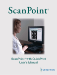 ScanPoint® with QuickPrint User`s Manual