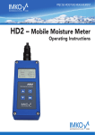 HD2 – Mobile Moisture Meter