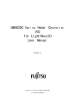 MB86290 Series Model Converter V02 for LightWave3D User Manual