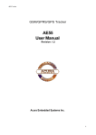 AE55 User Manual - Acura Embedded Systems