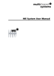 ME System User Manual