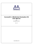 ConnectX®-4 Multi-Host Evaluation Kit User Manual