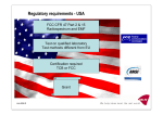 FCC Regulatory Requirements