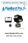 20120815_PipeBurst Pro Jr User Manual V1[...]