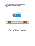 Parent Access User Manual - Pascack Valley Regional School District