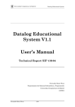 Datalog Educational System V1.1 User`s Manual