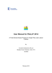 User Manual for PileLAT 2014