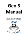Primary Light User Manual Gen 5