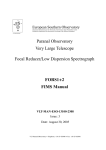 FORS1+2 FIMS Manual