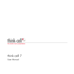 think-cell 7 – User Guide