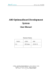 A80 OptimusBoard Development System User Manual