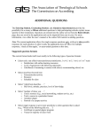 Designing Additional Questions