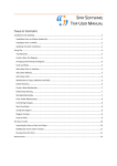 SPRY SOFTWARE TRIP USER MANUAL