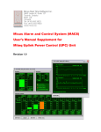 MACS Miteq UPC User`s Manual Supplement