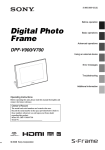 Digital Photo Frame - Manuals, Specs & Warranty