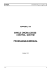 XP-GT / GTR Programming Manual