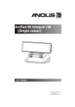 User manual Arc Pad 48 Integral Single colour wireless DMX