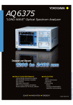Optical Spectrum Analyzer AQ6375