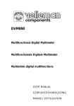 DVM890 -- Multifunctional Digital Multimeter