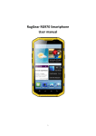 RugGear RG970 Smartphone User manual