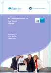 IBX Content Workbench 3.0 User Manual Supplier