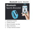 Bluetooth Sports Bracelet - Sunsky