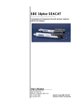 SBE 16plus SEACAT Configuration and Calibration Manual